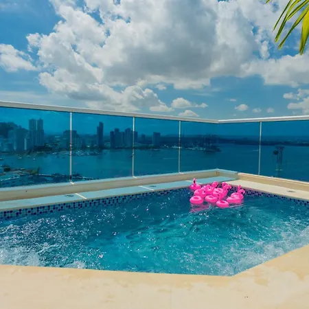 Apartment Penthouse Marea Con Jacuzzi Privada Vista Mar Cartagena