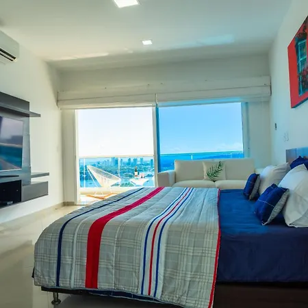 Apartment Penthouse Marea Con Jacuzzi Privada Vista Mar Cartagena