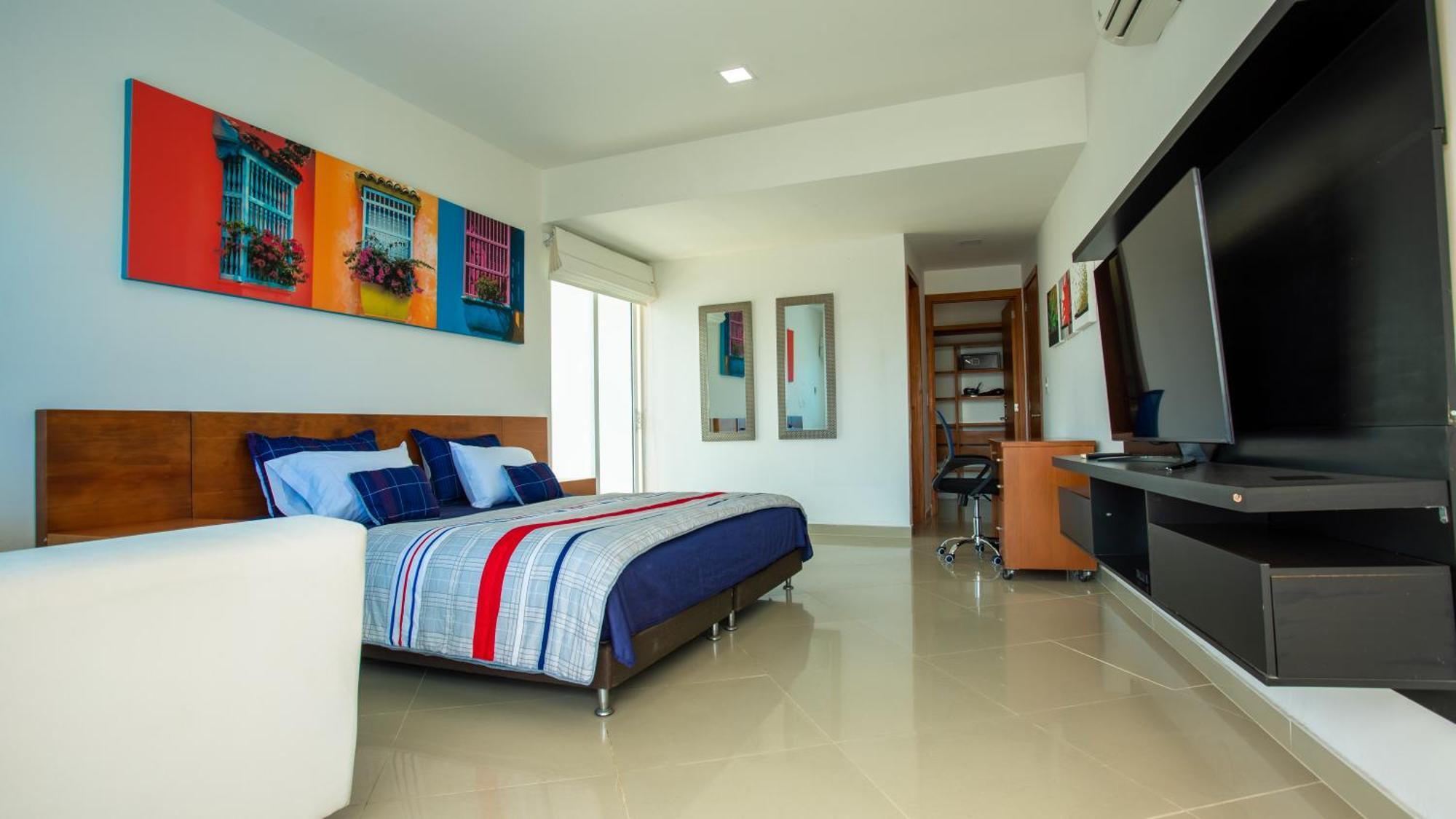 Penthouse Marea Con Jacuzzi Privada Vista Mar Apartamento Cartagena