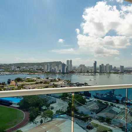 Penthouse Marea Con Jacuzzi Privada Vista Mar Apartamento Cartagena