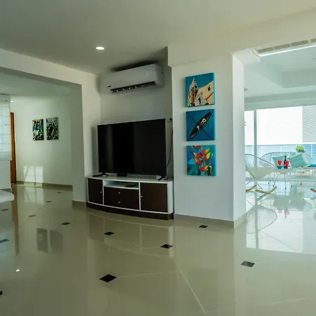 Penthouse Marea Con Jacuzzi Privada Vista Mar Apartamento