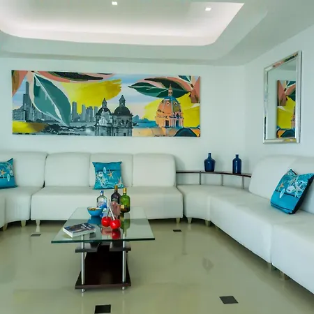 Penthouse Marea Con Jacuzzi Privada Vista Mar Apartamento Cartagena
