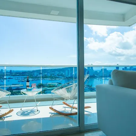 Apartamento Penthouse Marea Con Jacuzzi Privada Vista Mar Cartagena